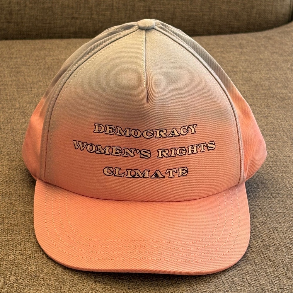 Gabriela Hearst Designer Democracy Climate Change Women’s Rights Hat – Like New